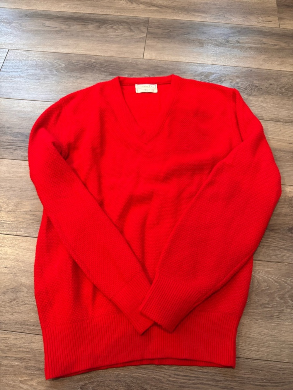 Christian Dior V neck Sweater